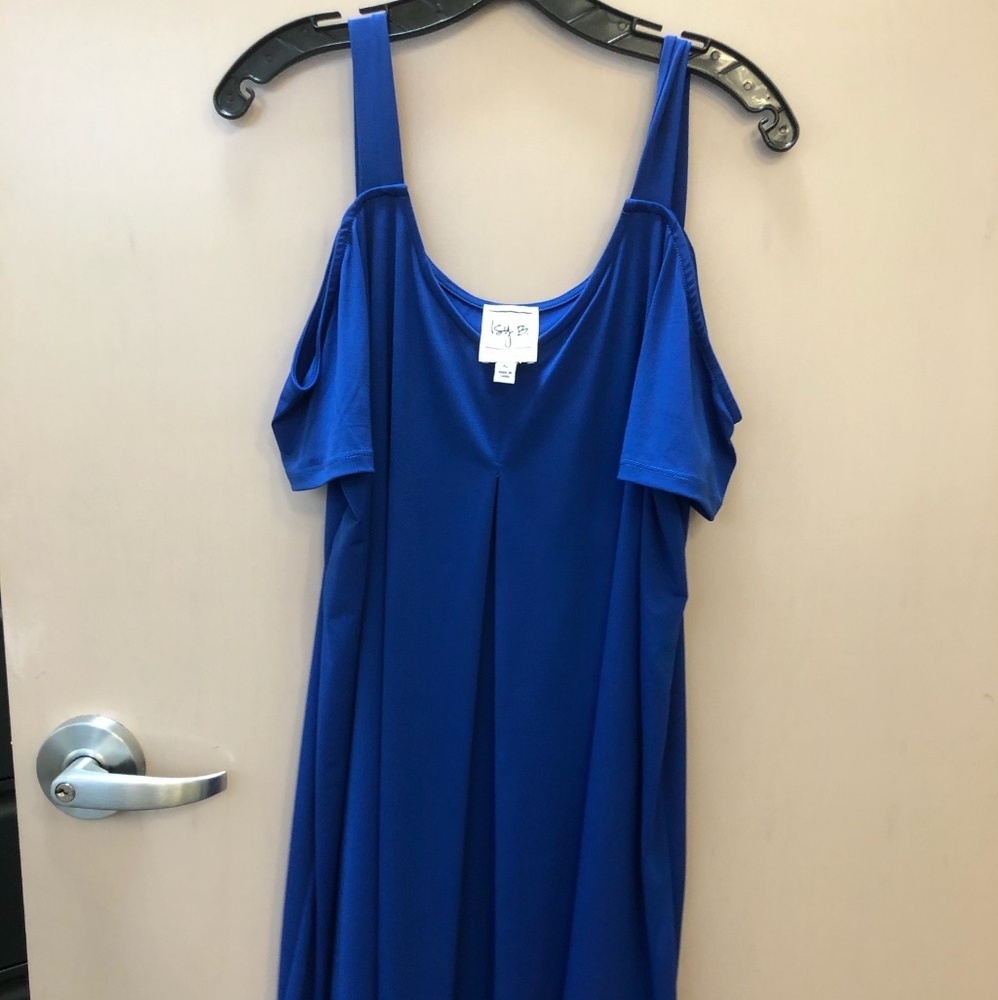 Blue dress